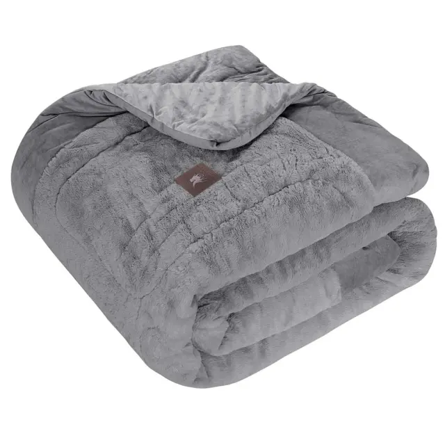 Κουβερτοπάπλωμα 240x250 King Size 850gsm Premium Greenwich Polo Club 3964 Grey 100% Πολυέστερ 3
