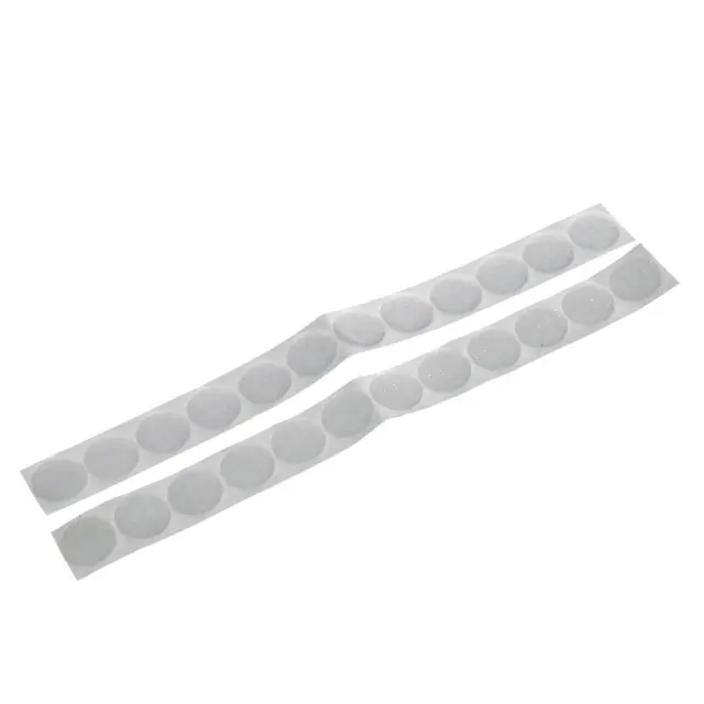 Velcro Fastener Αυτοκόλλητο Σκρατς - Άσπρο 20mm - 12τεμ