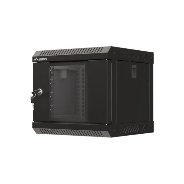 Lanberg Καμπίνα Rack 10" 4U 300x300 Black (Flat Pack) (WF11-3304-10B)