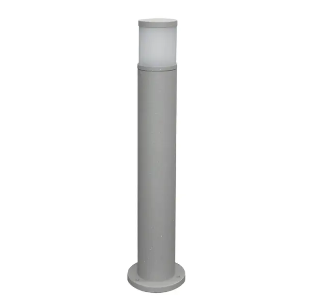 ΚΟΛΩΝΑ ΑΛΟΥΜΙΝΙΟΥ ΚΥΛΙΝΔΡΟΣ Φ90mm h65cm ΝΤΟΥΙ Ε27 ΓΚΡΙ