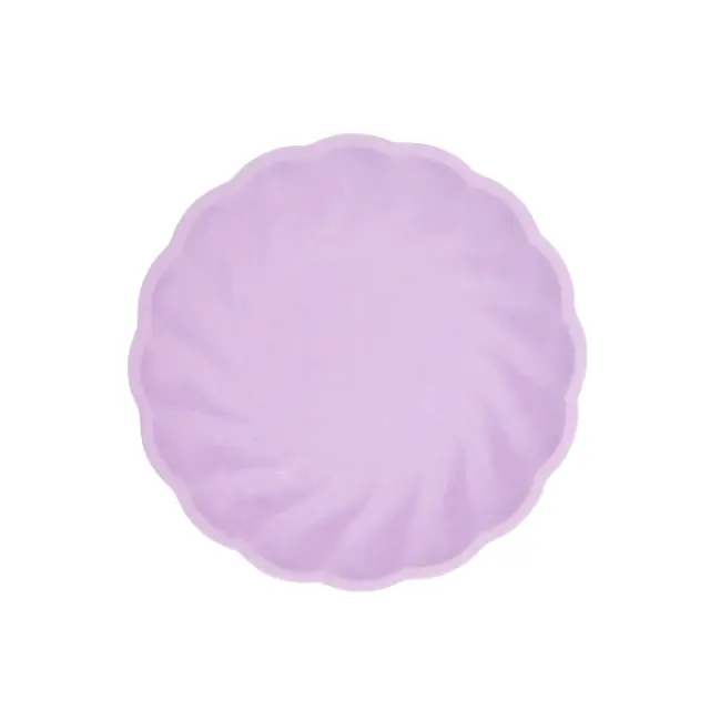Πιάτα Στρογγυλά Vert Decor Purple 18.8 εκ - Λιλά Παστέλ / 6 τεμ