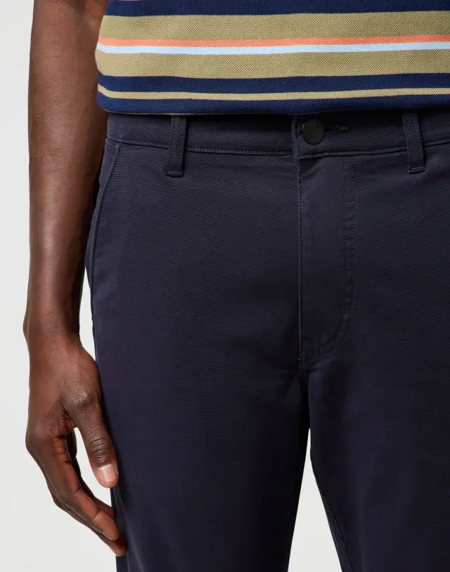 Wrangler Ανδρικό Chinos Παντελόνι 112371030 – Dark Navy - 40W 34L 3