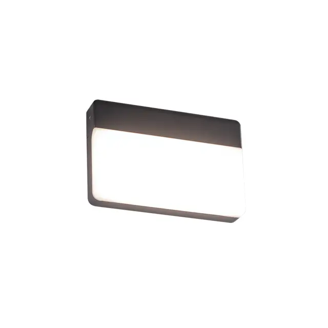 Aca Light LED SMD WALL LUMINAIRE 13W 650LM 120° 230V AC 3.000K DARK GREY CRI80 IP65 30.000HRS
