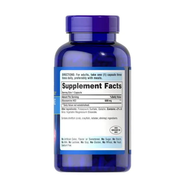 Puritan's Pride Glucosamine HCl 680 mg 2