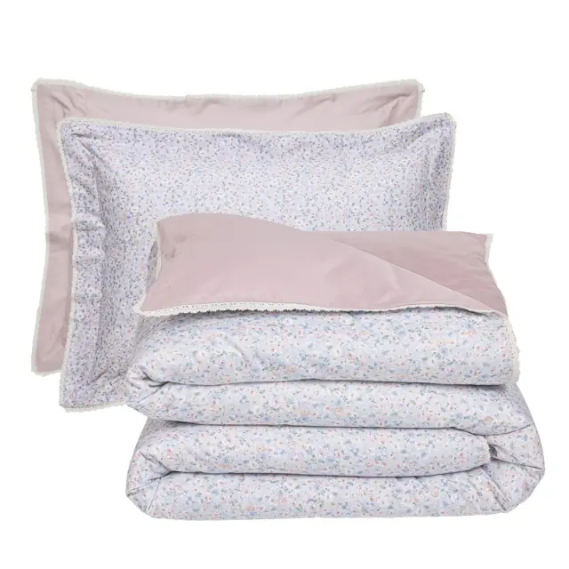 Σετ Σεντόνια 250x270 King Size Prestige Das Home 1728 Multicolor Χωρίς Λάστιχο100% Βαμβακοσατέν 3