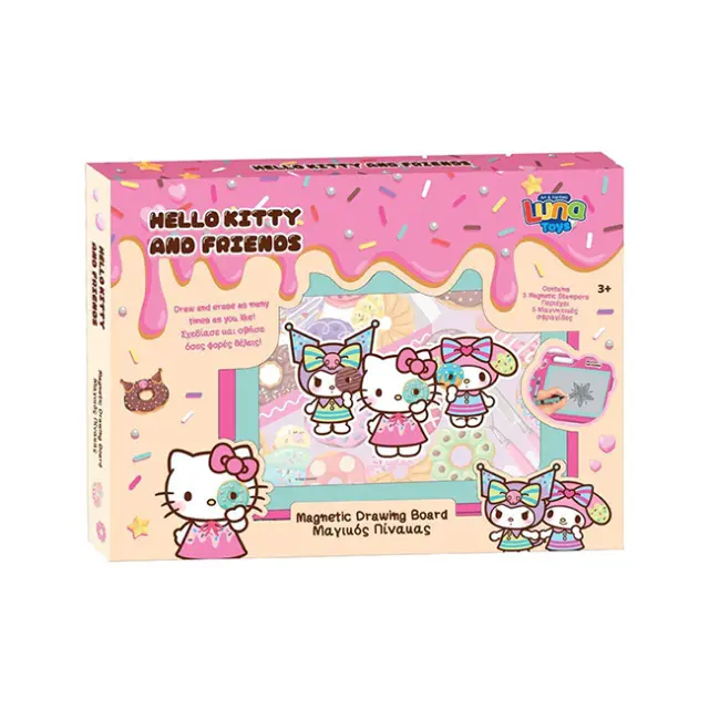 Luna Πίνακας Γράψε-Σβήσε Hello Kitty & Friends (000490194)