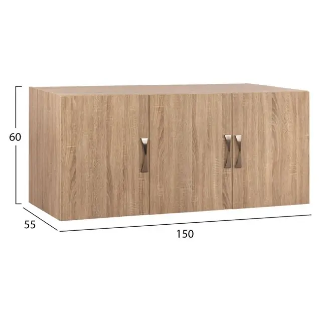 ΠΑΤΑΡΙ 3ΦΥΛΛΗΣ ΝΤΟΥΛΑΠΑΣ FB9385.02 ΣΕ ΧΡΩΜΑ SONAMA 150X55Χ60Υεκ. 2