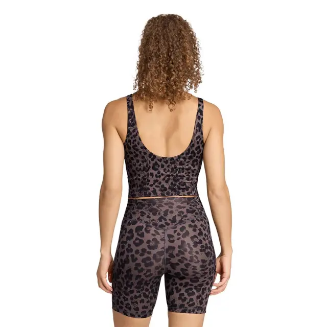 adidas Performance Women's Workout Essentials Allover Leopard Print Tank Καφέ KZ2521 (adidas Performance) 2