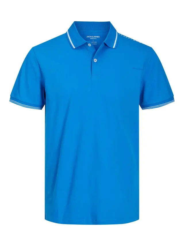 JJESTAR ROOF POLO SS NOOS French Blue