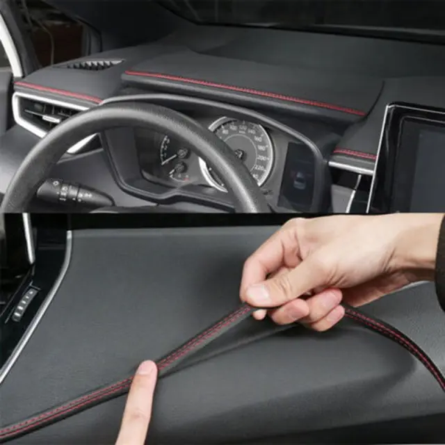 Αυτοκόλλητο Διακοσμητικό Τριμ Ταμπλό 4m - Interior trim strip 69010