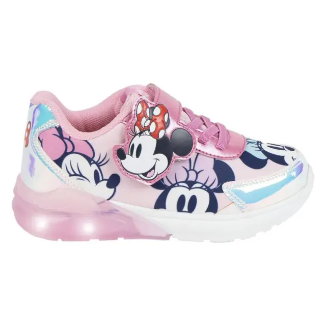 Cerda Παιδικά Sneakers Disney με Φωτάκια Ροζ