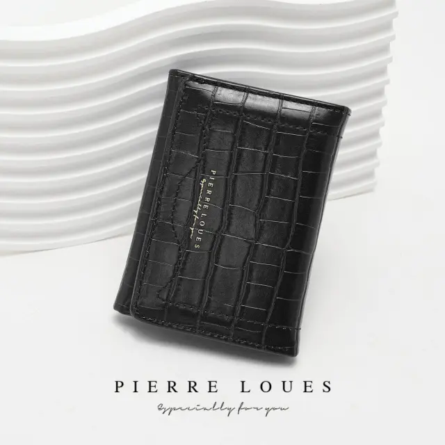 Μικρό Πορτοφόλι Γυναικείο Pierre Loues B13-48 μαύρο - One Size 3