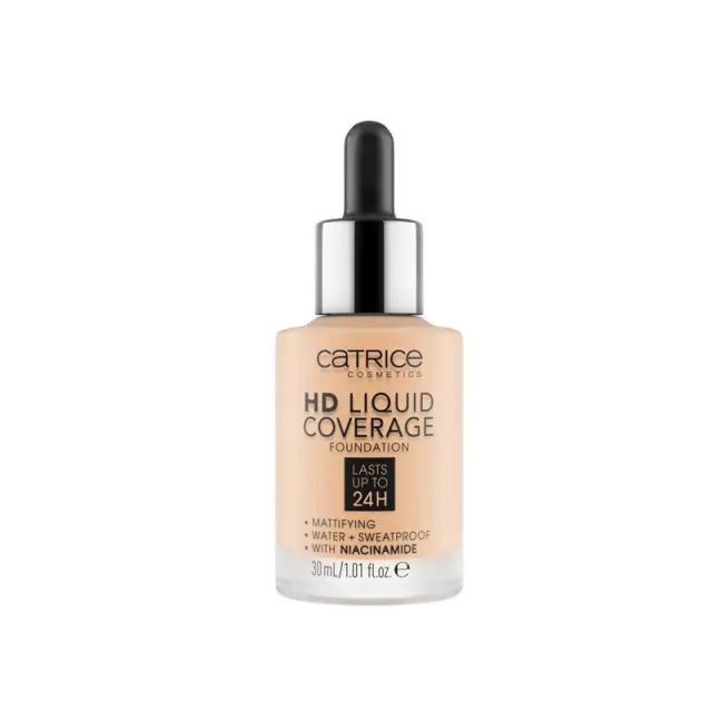 Catrice HD Liquid Coverage Foundation 005 Ivory Beige 30ml