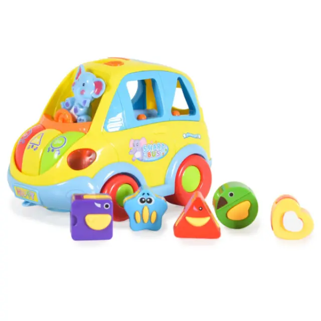 Hola Toys Smart Bus Λεωφορειάκι με Σχήματα 896 2