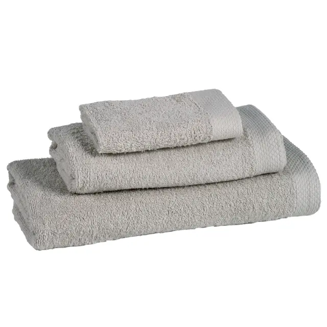 Πετσέτα Προσώπου 50x90 Casual 500gsm Das Home 5902 Grey 100% βαμβακερό