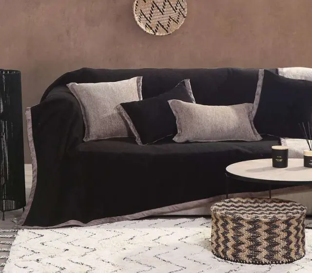 ΡΙΧΤΑΡΙ ΔΙΘΕΣΙΟΥ ΚΑΝΑΠΕ NEW TANGER BLACK/BEIGE Nef Nef 2