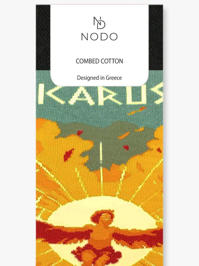Βαμβακερή Κάλτσα με Σχέδια Icarus NODO 3