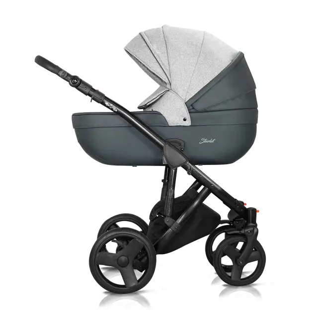 MILU KIDS ΣΥΣΤΗΜΑ ΜΕΤΑΦΟΡΑΣ STARLET EKO 2 IN 1 CREAMY GREY 2