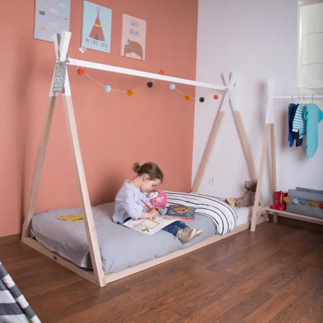 Βάση Στρώματος ChildHome Tipi Natural BR72928 70x140 2