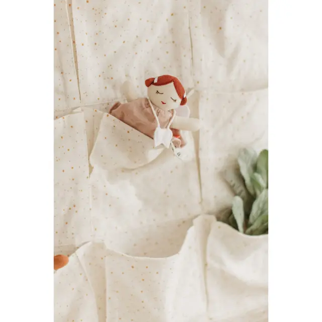 Κούκλα Νεράιδα Δοντιών Kikadu organic cotton 14εκ. 3