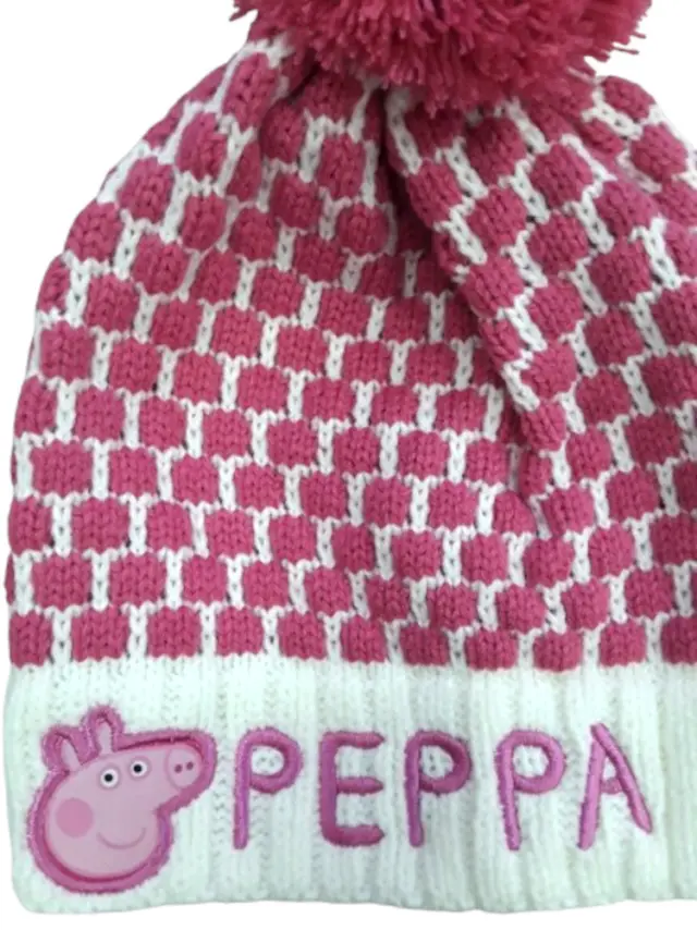 Σκούφος Peppa White Pink 7120733 - 54 cm (6-10Υ) 3