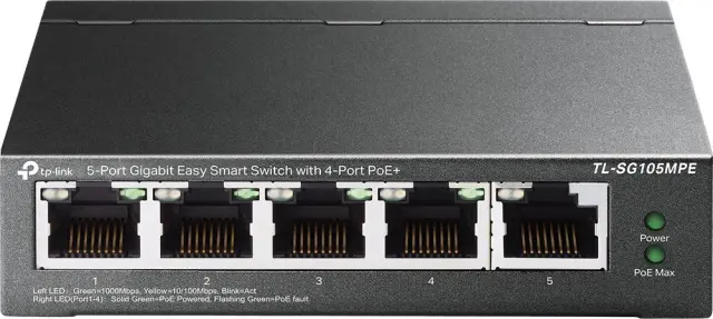 SWITCH TP-LINK TL-SG105MPE