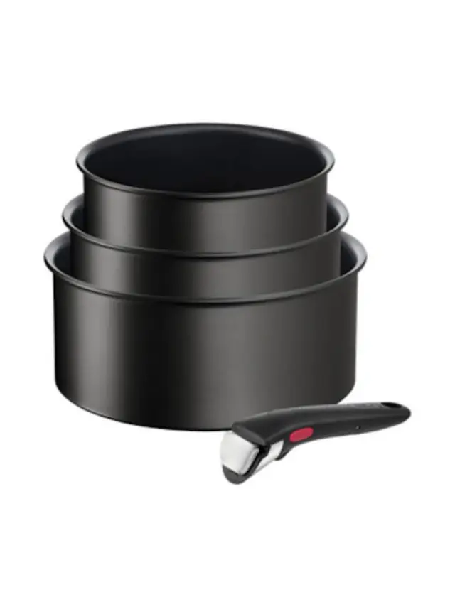 Tefal Ingenio Unlimited Σετ Κατσαρόλες από Αλουμίνιο με Επίστρωση από Πέτρα L76393 4τμχ