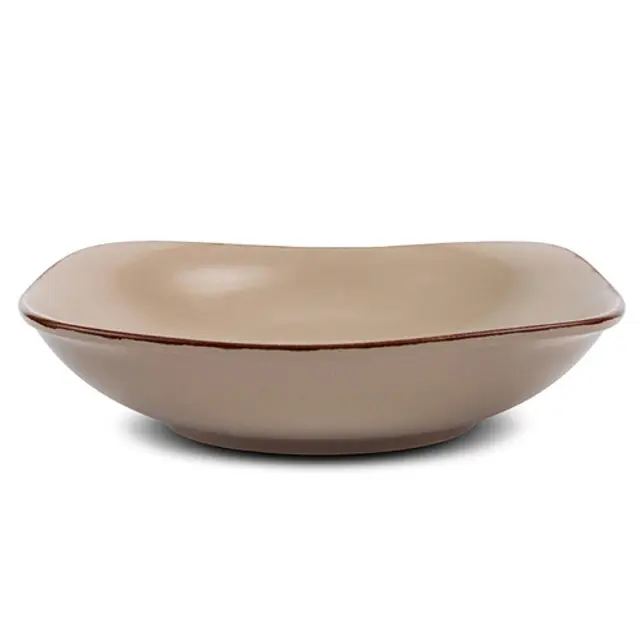 Πιάτο Σούπας Stoneware "Brown Sugar" 22.5cm