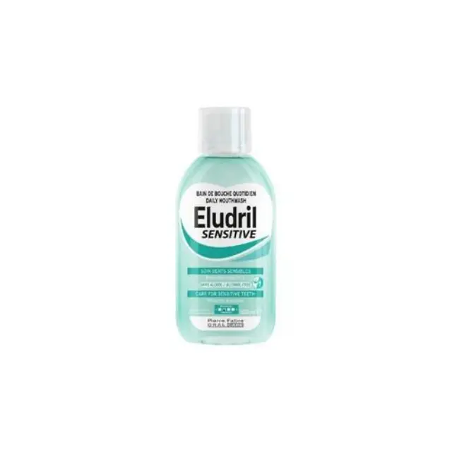 Eludril | Sensitive Mouthwash for Sensitive Teeth | Στοματικό Διάλυμα για Καταπράυνση των Ευαίσθητων Δοντιών | 500ml