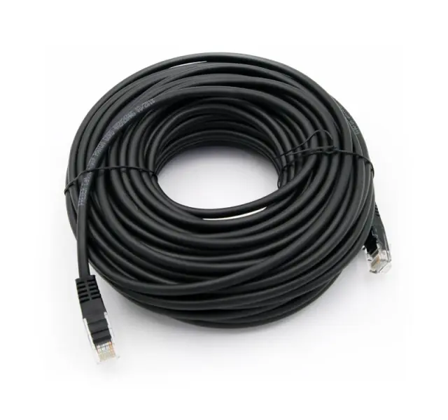 ΚΑΛΩΔΙΟ UTP Cat5e ΧΑΛΚΟΥ(CU) 4x2x7*0.16mm 20m PRO ΜΑΥΡΟ