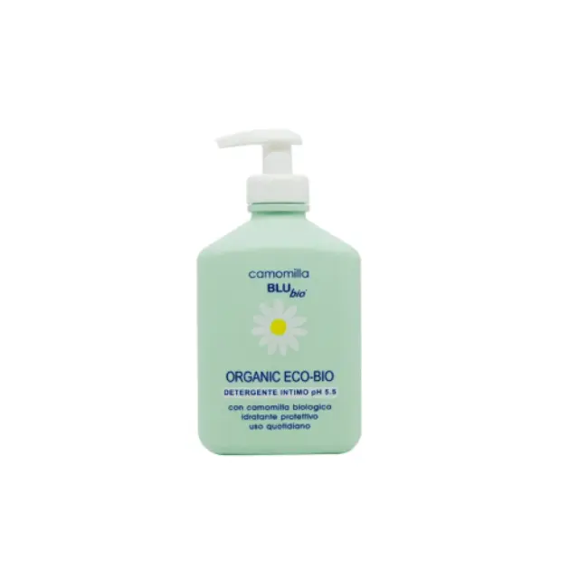 Camomilla Blu Organic Eco – Bio Intimate Wash Υγρό Καθαρισμού Eυαίσθητης Περιοχής pH5.5 για όλη την οικογένεια, 300ml