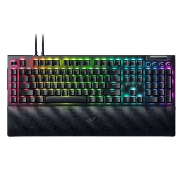 Razer Gaming Keyboard BlackWidow V4 Pro Green Switch US-Layout (RZ03-04680100-R3M1)