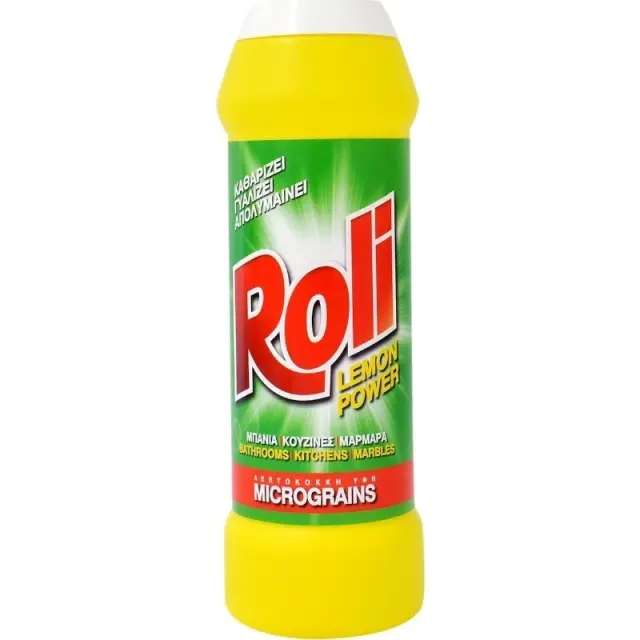 ROLI Καθαριστικό Λεμόνι Μπάνιο - Κουζίνες - Μάρμαρα 500gr