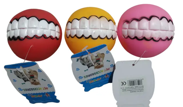 Παιχνίδι σκύλου Latex - 12pcs - 550429 2