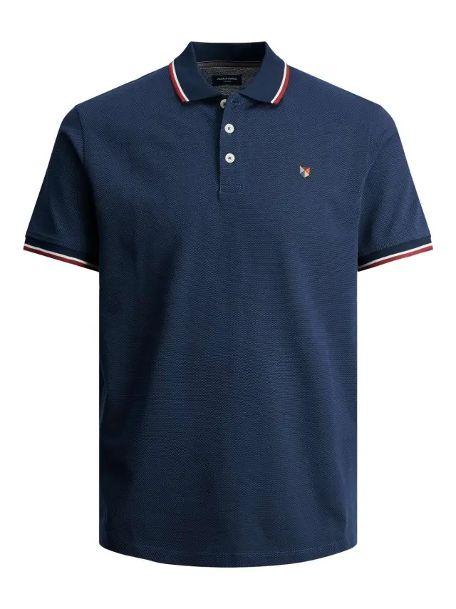 JPRBLUWIN POLO SS NOOS Navy Blazer 2