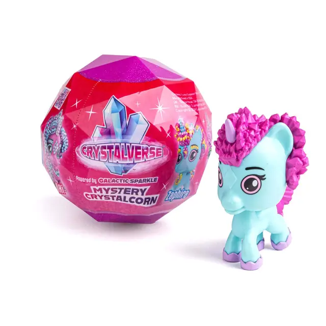 Crystalverse Mystery Crystalcorn / Mystery Box με Φιγούρα Μονόκερο με 750 κρυστάλλους