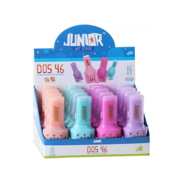 Junior Γόμα - Ξύστρα Μπουκαλάκι (130503)