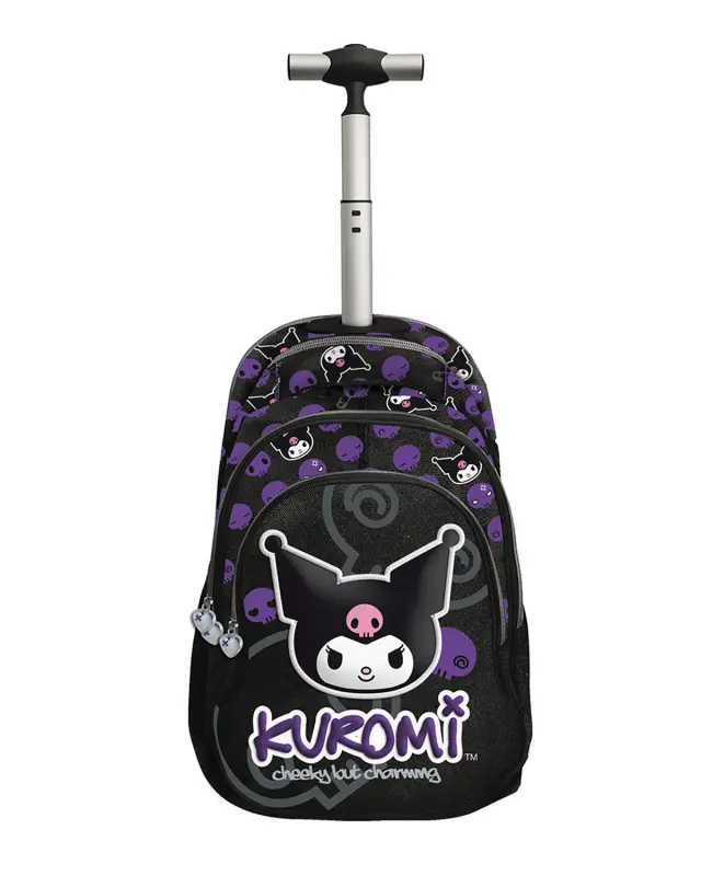 Graffiti Σχολική Τσάντα Τρόλεϊ Δημοτικού 3 θήκες Jolt Kuromi (262251)