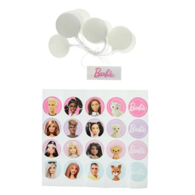 Λαμπάκια Διακοσμητικά Barbie String Lights with Stickers PP11802BR 3
