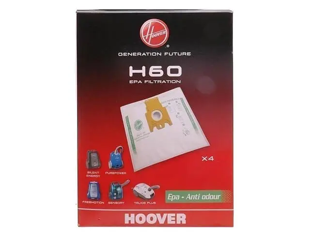 Σακούλες σκούπας Hoover H60 (Sensory, Freemotion, Silent Energy, Purewater και Telios Plus) H60