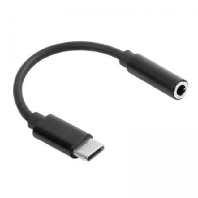 Αντάπτορας Maxlife MXJC-02 3.5mm Θηλυκό σε USB C Αρσενικό Μαύρο N70650 3