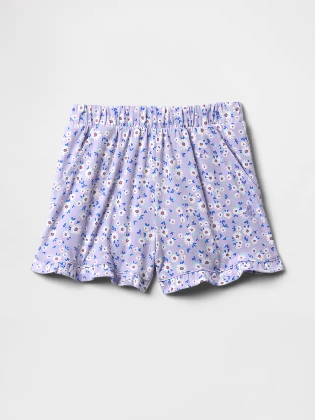 Βρεφικό & Νηπιακό Mix & Match Ruffle Σορτς Warm violet