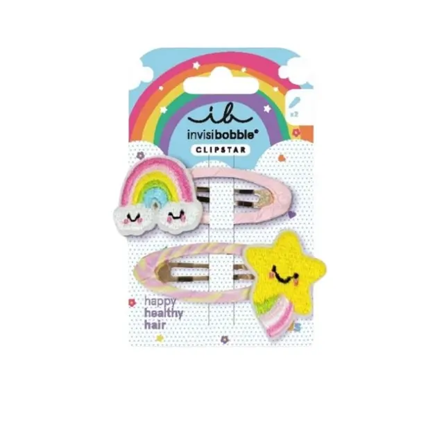 Invisibobble Snap Clip Happy Sky Kids Κλιπ Μαλλιών 2τμχ