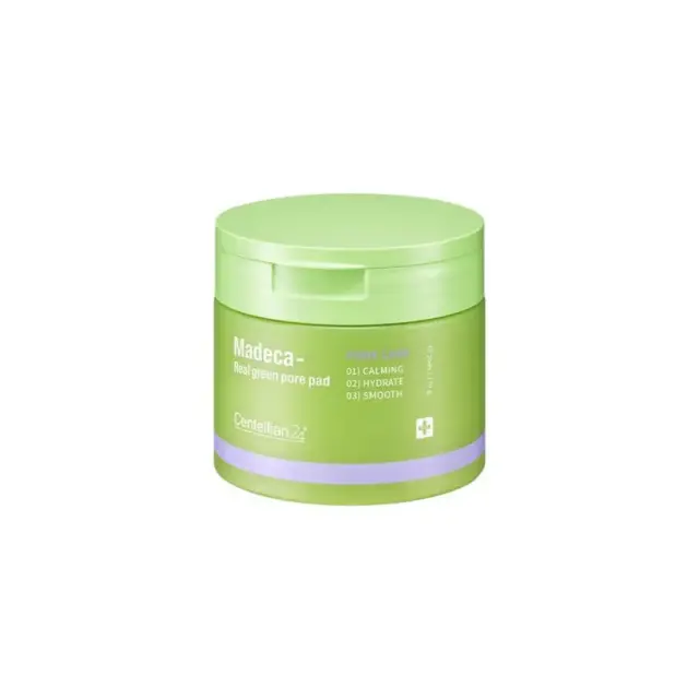 Centellian24 Madeca Real Green Pore Pad Ηπια Απολεπιστικά Επιθέματα Προσώπου 60τμχ