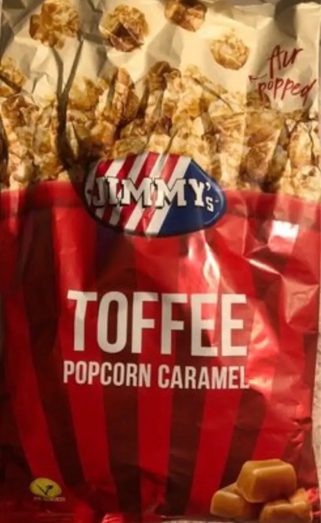 Jimmy's Toffee Caramel Popcorn 170gr