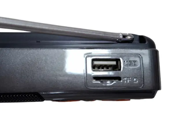 Επαναφορτιζόμενο ραδιόφωνο με Bluetooth - PR-808BT - 241335 - Grey 2