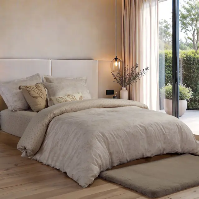 Nef-Nef Homeware Πάπλωμα Πενιέ Βαμβακοσατέν Elinda 240x230 Εκρού