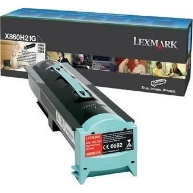 Toner Lexmark X860H21G black 35000pgs