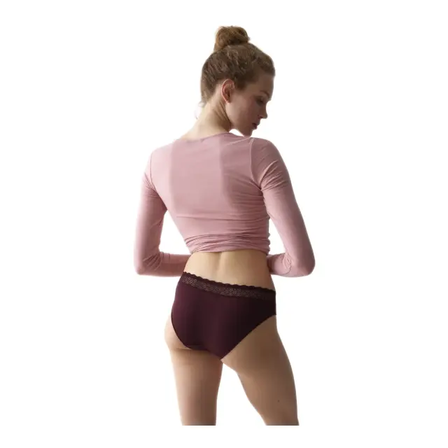 Triumph Γυναικείο Slip Feel of Modal Tai, Χρώμα Claret 2