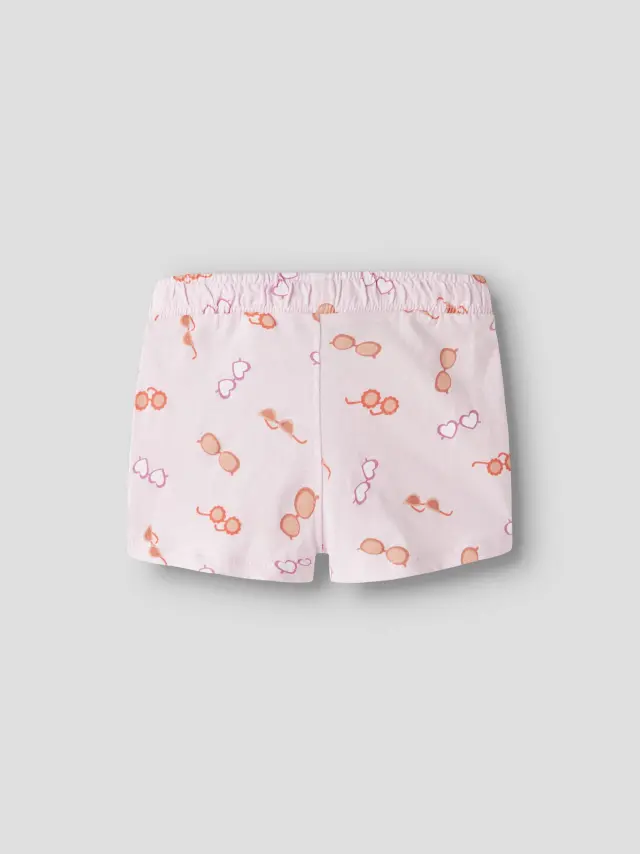 Name It Σορτς κοριτσίστικο πλεκτό Ροζ NMFVIGGA SHORTS F1 NOOS - 13215112 2